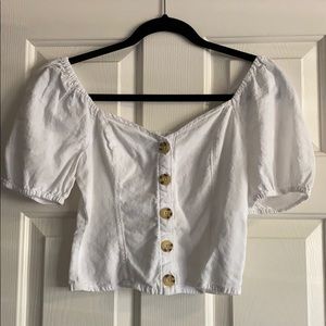 A&F Linen Top